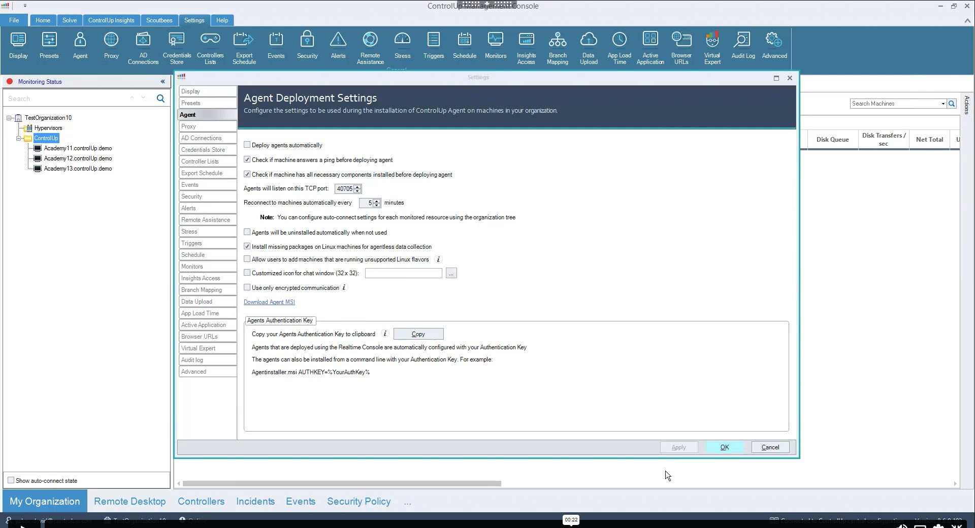 Deploy Agents - ControlUp Academy