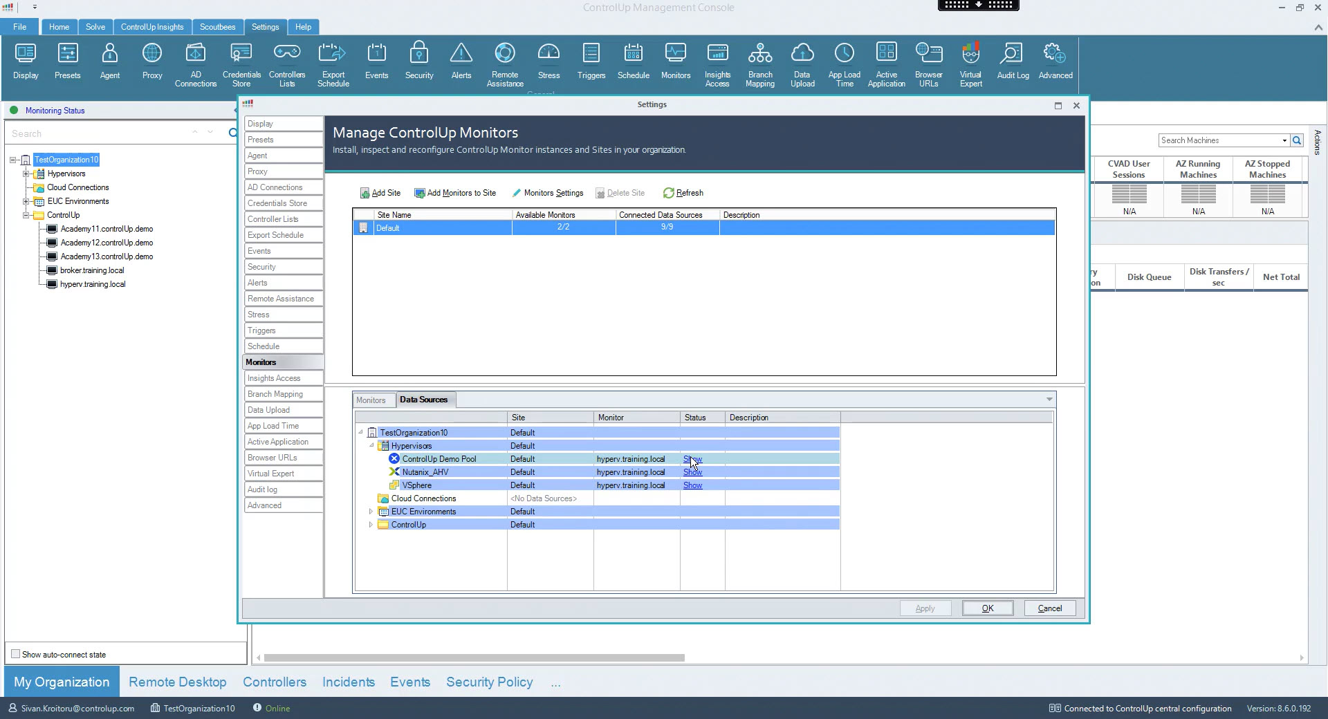 Resources Connections - ControlUp Academy