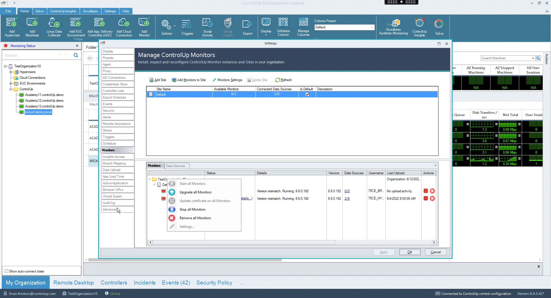 Upgrading Monitors - ControlUp Academy
