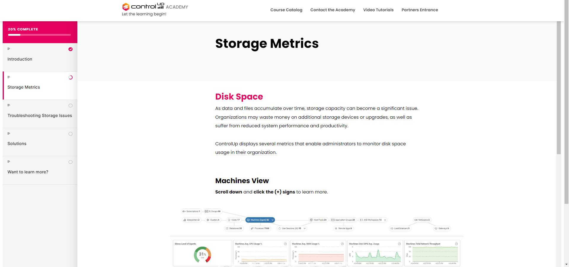 Monitoring Disk Space - ControlUp Academy
