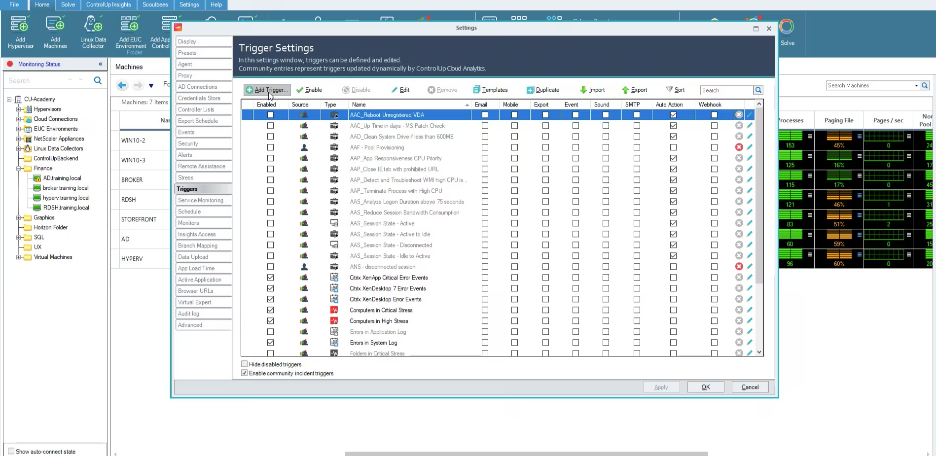 How to Create a Trigger - ControlUp Academy